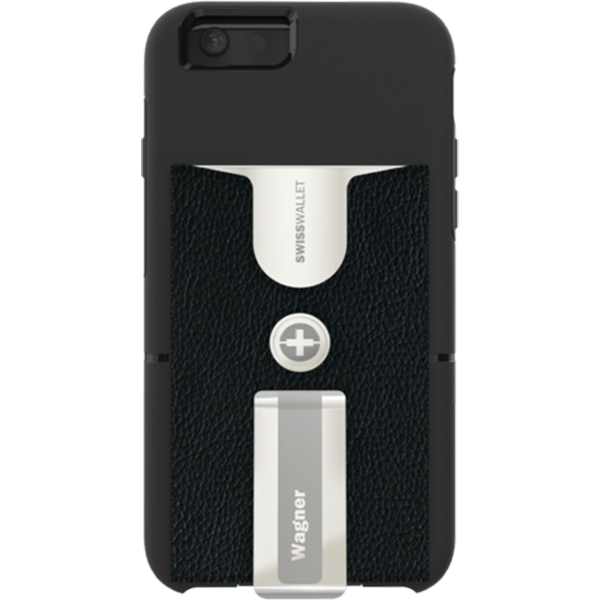 GENEVA WALLET for OTTERBOX uniVERSE Case System, Black Leather