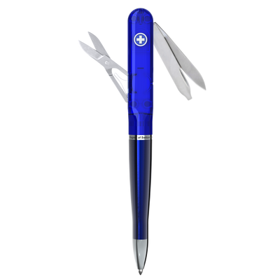 SWISS PEN, original Victorinox Tool, lacquered blue